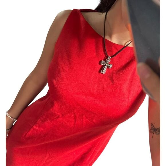 AKRIS PUNTO Angora Boat Neck Sleeveless Sheath - Size 6 - Pre-owned - Picture 3 of 3